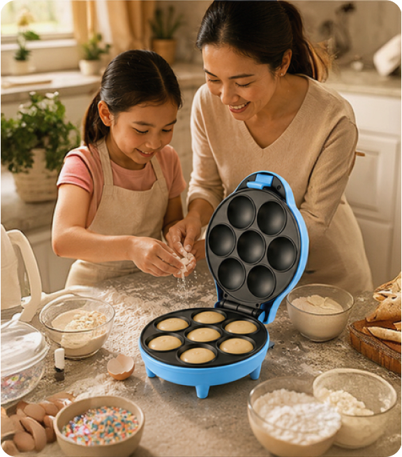 Cup Cake Maker - After-School Baking With Kids