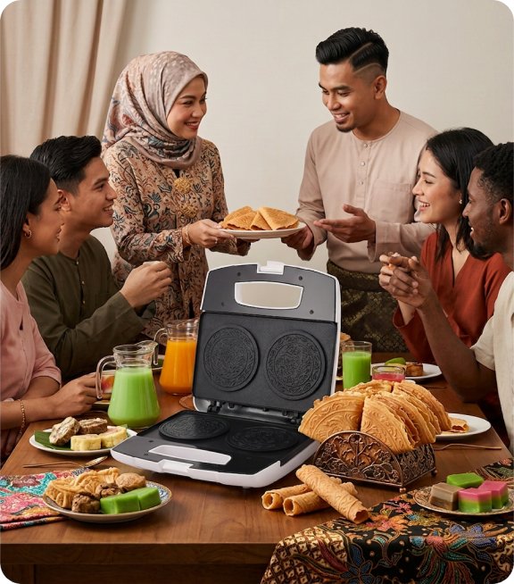 Egg Roll Maker - Hari Raya Open House Treats