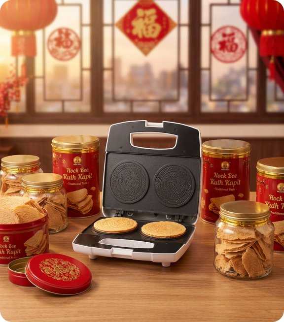 Egg Roll Maker - Homemade Festive Gift Tins