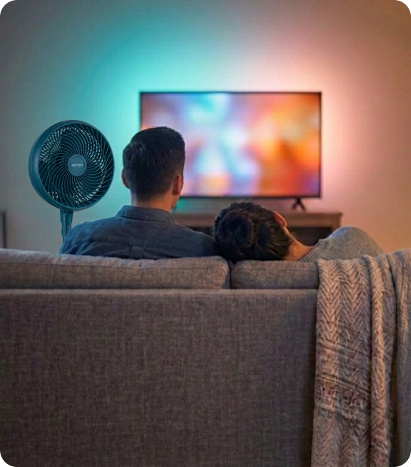 Circulation Fan - Cooling Down Movie Nights