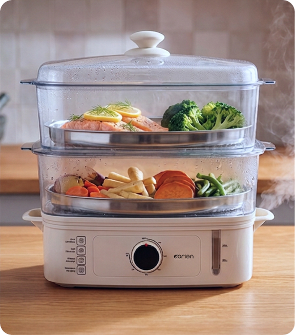 Food Steamer - Healthy Weeknight Dinners
