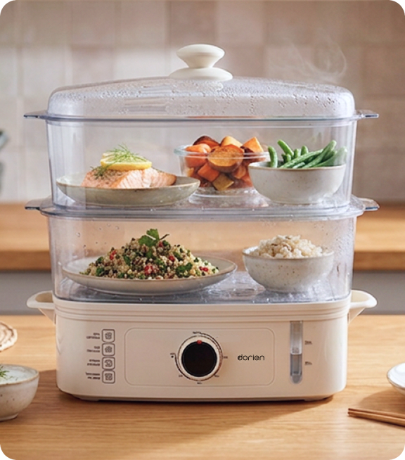 Food Steamer - Keeping Leftovers Warm