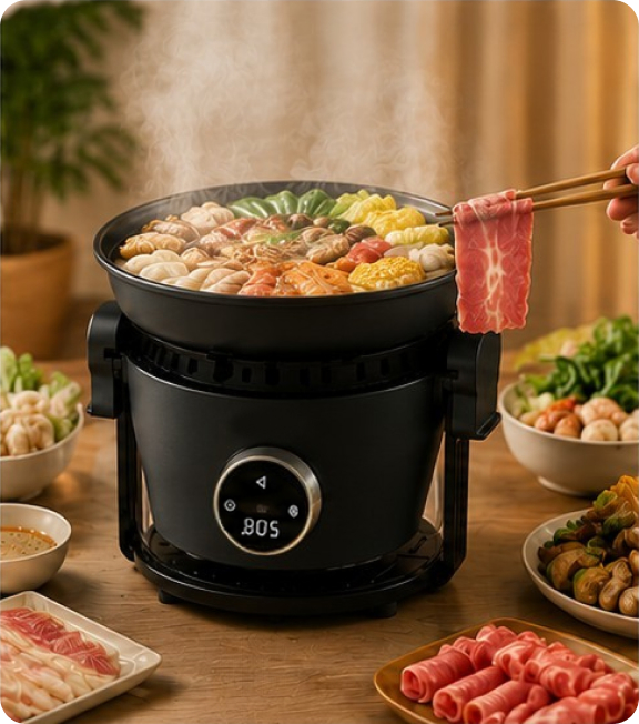 TriChef 3in1 Cooker - Steamboat Sessions